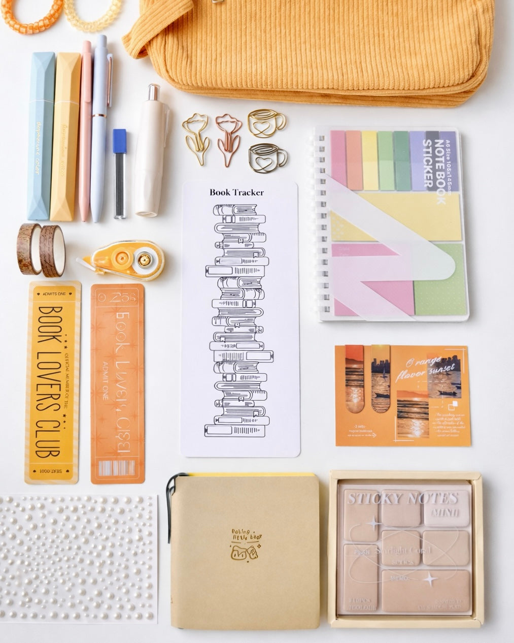 💛Honey Sun — Stationery Box with Candle